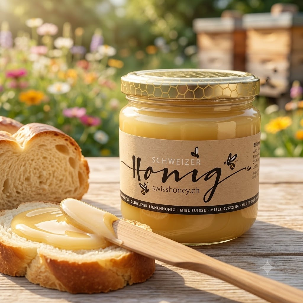 Schweizer Blütencrèmehonig