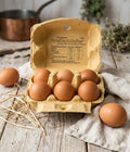 Normalgrosse Schweizer Freilandeier (53g+) (Abo)